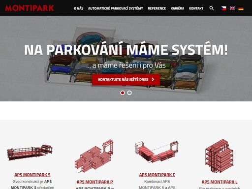 webové stránky výrobce a dodavatele automatických parkovacích systémů montipark. naleznete zde nabízené typy parkovacích systémů a reference na již ...