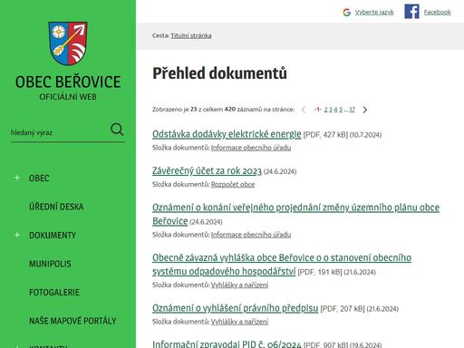 www.obecberovice.cz