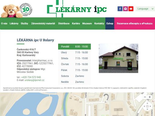 lékárny ipc – tradiční české lékárny. vše začalo sametovou revolucí a spuštěním postupné privatizace státních lékáren v naší zemi.