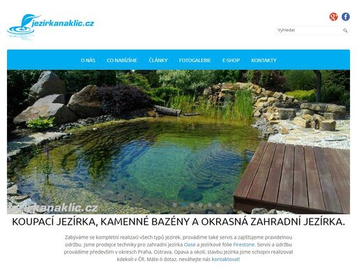 www.jezirkanaklic.cz