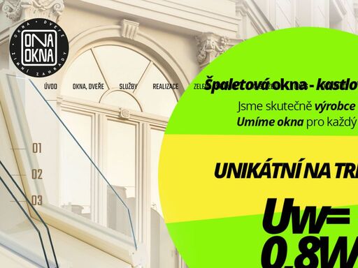 český výrobce okena a dvěří zařazený v seznamu odborných dodavatelů programu nová zelená úsporám 2014 - 2020.
