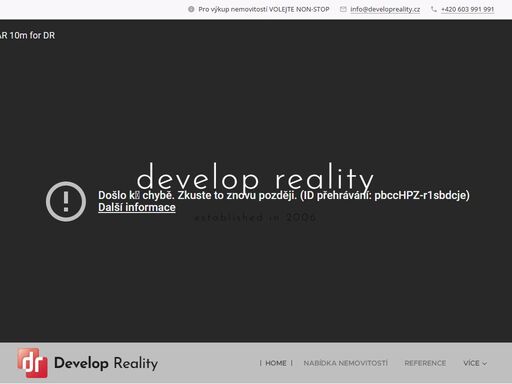 develop reality - realitní kancelář - s působností po celé čr