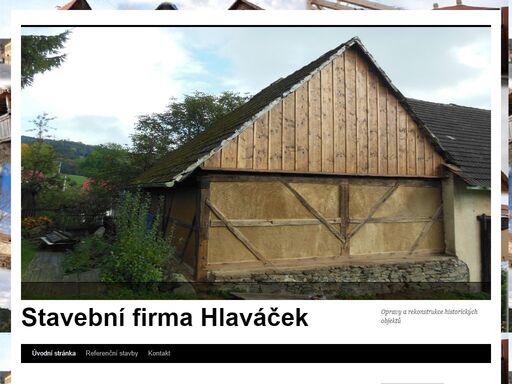 www.stavbyhlavacek.cz