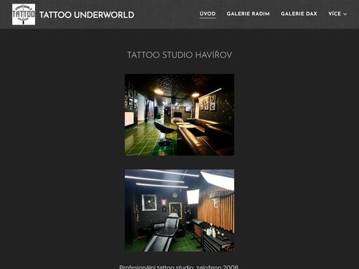 profesionální tattoo studio, založeno 2008.