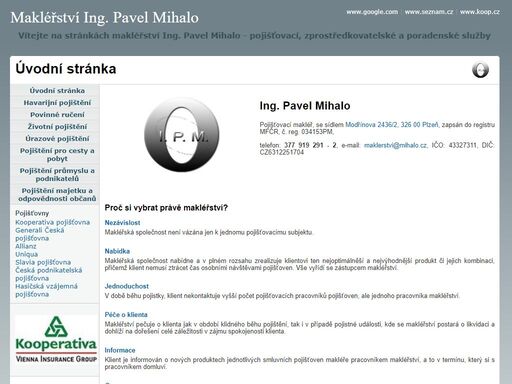 www.mihalo.cz