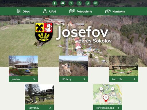 oficiální stránky obce josefov