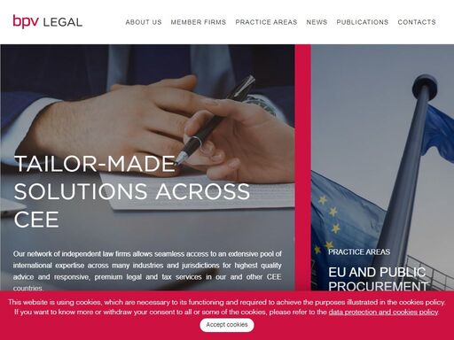 bpv legal is a network of independent law firms, with international expertise, premium legal and taxservices in cee. please find local contact below.