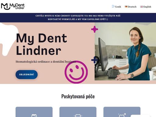 jsme nově vzniklá stomatologická ordinace a dentální hygiena v českém krumlově. naše ordinace jsou moderně zařízené.