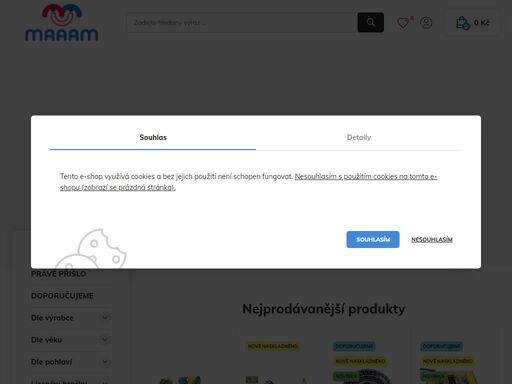 maaam.cz - široký výběr hraček pro děti všech věkových kategorií a sportovních doplňků. objevte kvalitní a bezpečné hračky, které zábavným způsobem podpoří vývoj vašich dětí. maaam - vše pro volný čas.