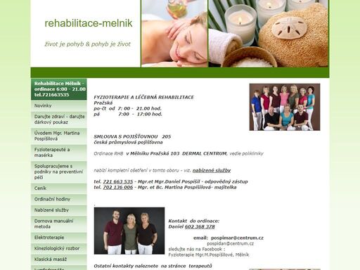 www.rehabilitace-melnik.cz