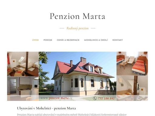 www.penzion-marta.cz