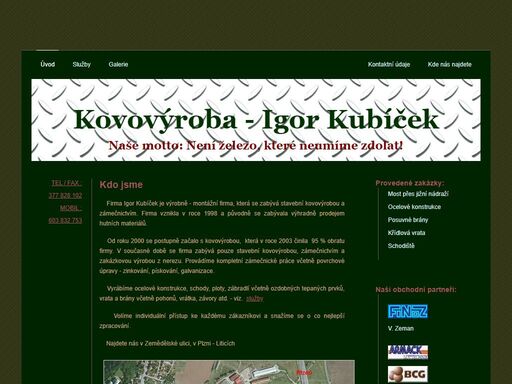 www.kovovyroba-kubicek.cz