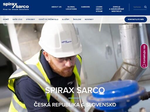 spirax sarco je celosvětovým lídrem dodávajícím vysoce kvalitní produkty pro regulaci a účinné využití páry a dalších průmyslových kapalin.	 zjistěte více.
