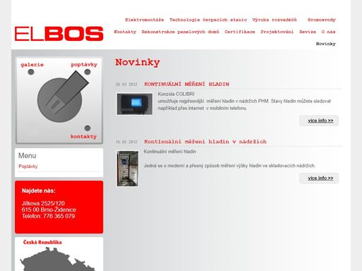 www.elbos.cz