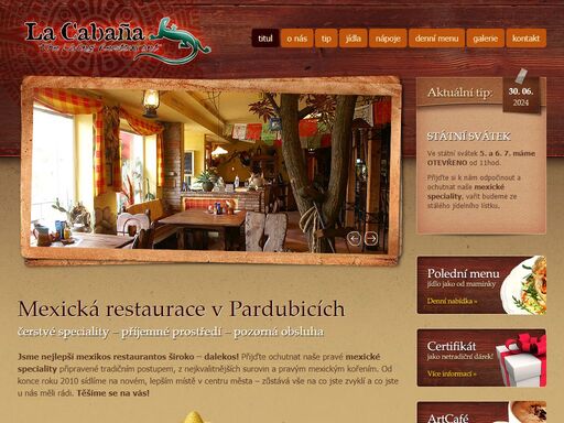 mexická restaurace v pardubicích - čerstvé speciality – příjemné prostředí – pozorná obsluha