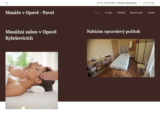 masážní salon v opavě kylešovicích