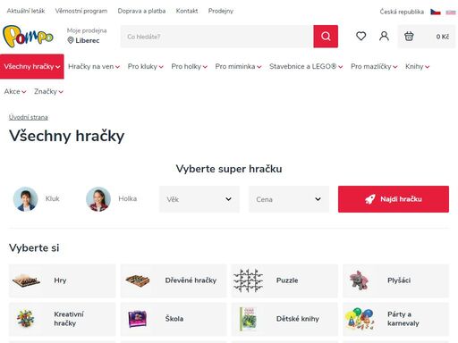 pompo.cz - hračky online