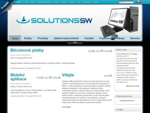 solutions sw - váš zakázkový software, softwarové řešení, desktopová aplikace, webovská alikace, mobilní aplikace, softwarový vývoj a konzultace