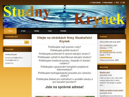 www.studny-krynek.cz