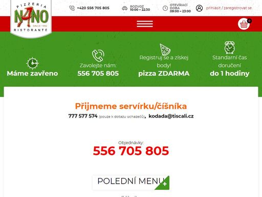 www.pizzanano.cz
