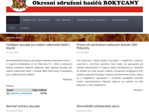 oshrokycany.cz