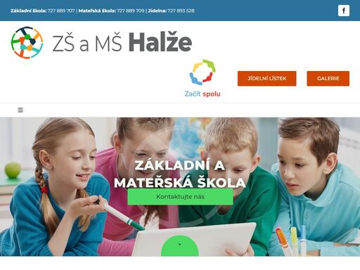 zš, mš, družina i jídelna. vše pod jednou střechou. je to malotřídní škola, tzn., že žáci jsou vzděláváni v méněpočetných třídách od 1. do 5. ročníku.