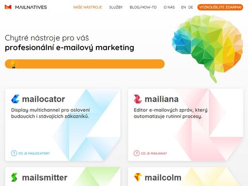 nástroje a služby pro profesionální e-mail marketing