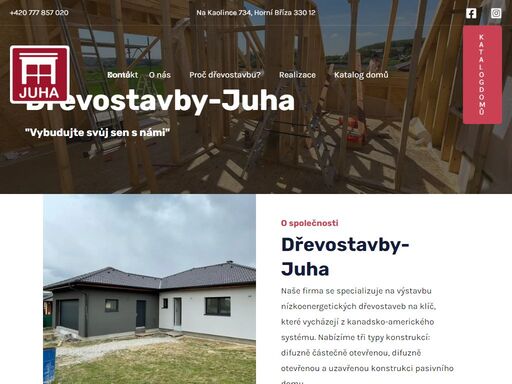 výstavba nízkoenergetických dřevostaveb na klíč v plzni - plzeň, plzeň jih, plzeň sever. dřevostavby-juha vybudujte svůj sen s námi