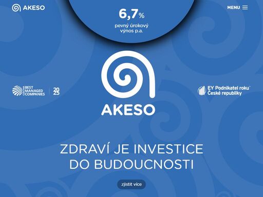 akeso holding a.s. poskytuje zdravotní péči v systému veřejného zdravotního pojištění. zastřešuje nemocnici hořovice, rehabilitační nemocnici beroun, multiscan a další společnosti.