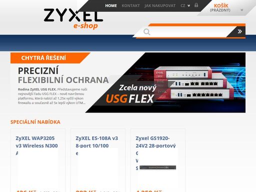 vše pro rychlé a bezpečné sítě - firewall, switche, zywall, router a voip