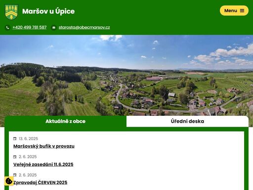 naši obec najdete v královehradeckém kraji cca 4,5 km od úpice. jsme členem svazku obcí jestřábí hory. žije zde necelých 200 obyvatel. zjistěte více.
