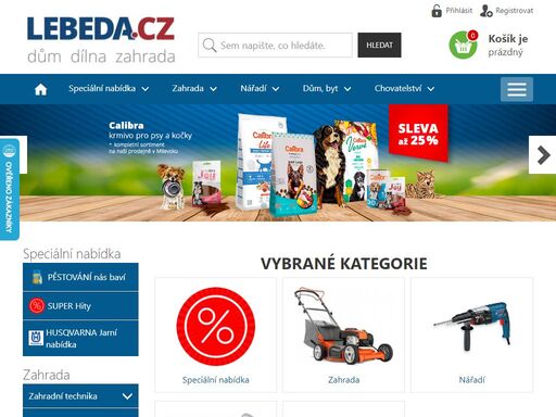 lebeda tools s.r.o. - spolehlivý partner pro váš dům, dílnu a zahradu.  jsme tu pro vás již od roku 1992! www.lebeda.cz