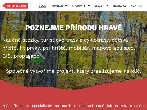 místní turistické trasy, naučné stezky, cyklotrasy, dětské hřiště, psí hřiště, mobiliář, projekce, značení, grafika, gis