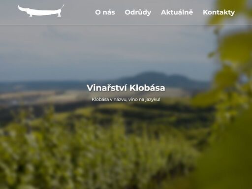 rodinné vinařství klobása z jižní moravy. vína z vinic neuperk v nikolčicích.