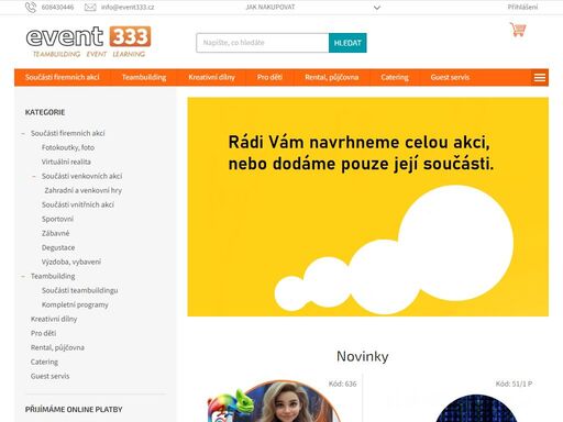 vítejte u nás. firemní a jiné akce jsou činnosti, které každou společnost od určité velikosti neminou. co už se, ale úplně všude neděje, je plánování v čase a maximalizace možného užitku z těchto akcí. každý rok v určité společnosti má své pravidelnosti. každý rok se něco děje, každý rok máte své očekávání. je tedy…