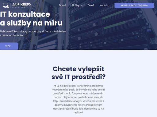 it konzultace a analýzy, správa it, vývoj software na míru, bezpečnost, zálohování. pomáháme optimalizovat it prostředí. konzultace zdarma.