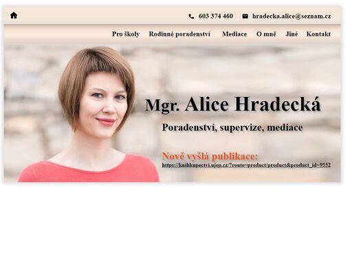 poradenství, supervize, mediace