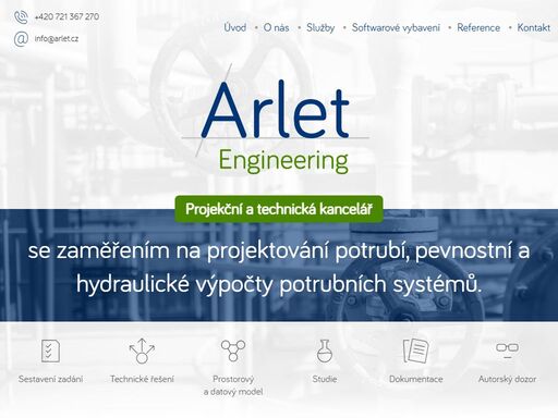 pevnostní výpočty potrubních systémů, hydraulické výpočty a analýzy
