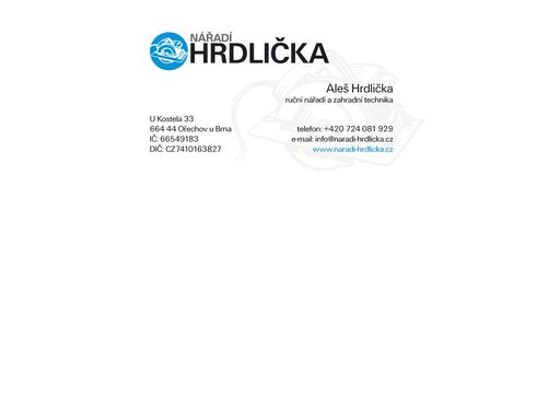 nářadí, zahradní technika, hobby, kutil, nářadí hrdlička - profesionální i hobby nářadí, zahradní technika