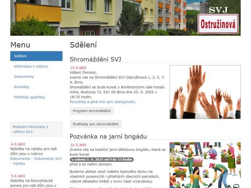 svj ostružinová brno