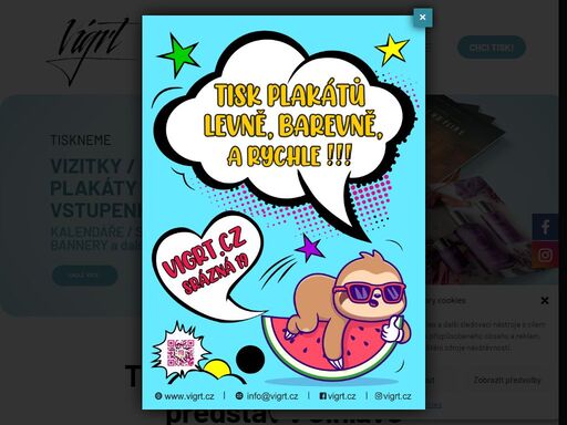 tiskneme vizitky, letáky, plakáty, poukazy, vstupenky, kalendáře, samolepky, bannery a další přesně podle vašich představ.