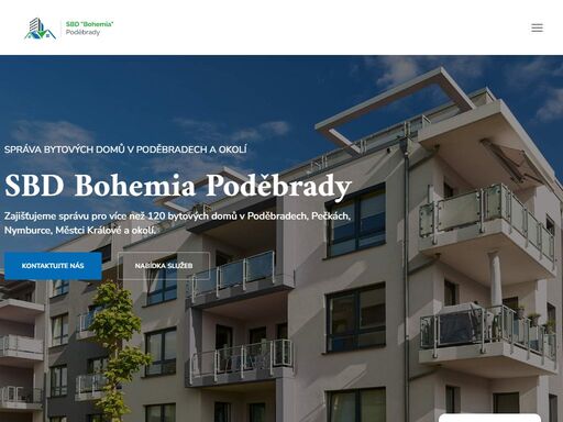 sbd bohemia poděbrady svým klientům poskytuje služby v oblasti správy bytových domů: revize, technická správa, účetnictví poradenství a další