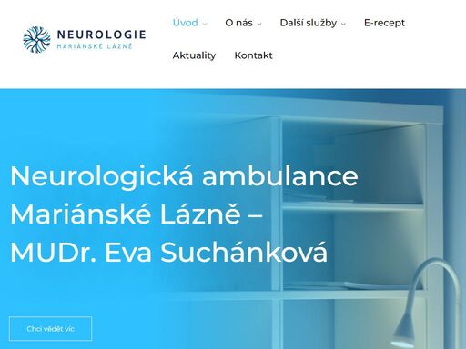 neurologie mariánské lázně s. r. o.  poskytuje diagnostiku a léčbu chorob periferního i centrálního nervového systému. 