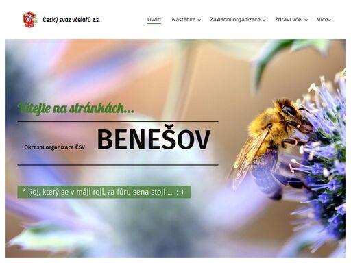 vítejte na stránkách okresní organizace čsv benešov...nápady, podněty, pozvánky, fotografie.... prosím posílejte na cmeldy@email.cz