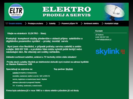 elektro slaný