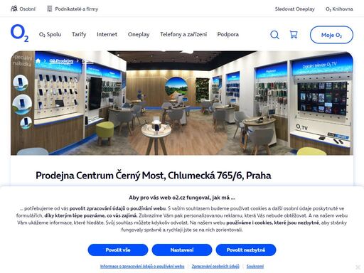 prodejna praha - centrum černý most, chlumecká 765/6. o2 služby, telefony, zařízení a příslušenství nebo profesionální podpora a spoustu dalšího, to nabízejí všechny naše značkové prodejny.