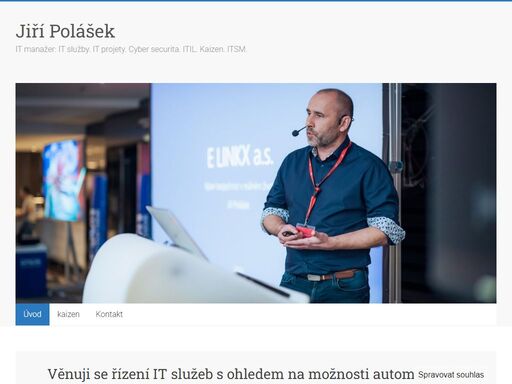 věnuji se řízení it služeb s ohledem na možnosti automatizace, digitalizace, využití ai. dohlížím na it projekty, plánuji změny. školím a konzultuji cyber securitu v it.