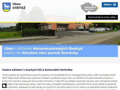 obec v blízkosti moravskoslezských beskyd patřící do sdružení obcí povodí stonávky