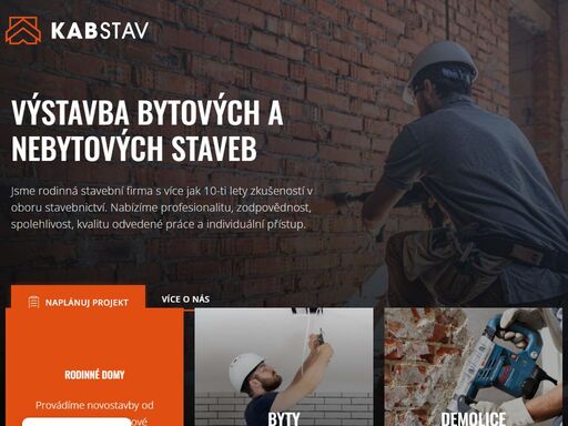 stavební firma s více jak 10-ti lety zkušeností v oboru stavebnictví. profesionalita, zodpovědnost, spolehlivost a kvalita odvedené práce.