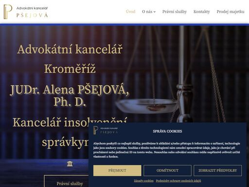 advokátní kancelář kroměříž ? insolvenční správkyně a advokát judr. pšejová ? nabízíme komplexní právní služby v klíčových právních oblastech
